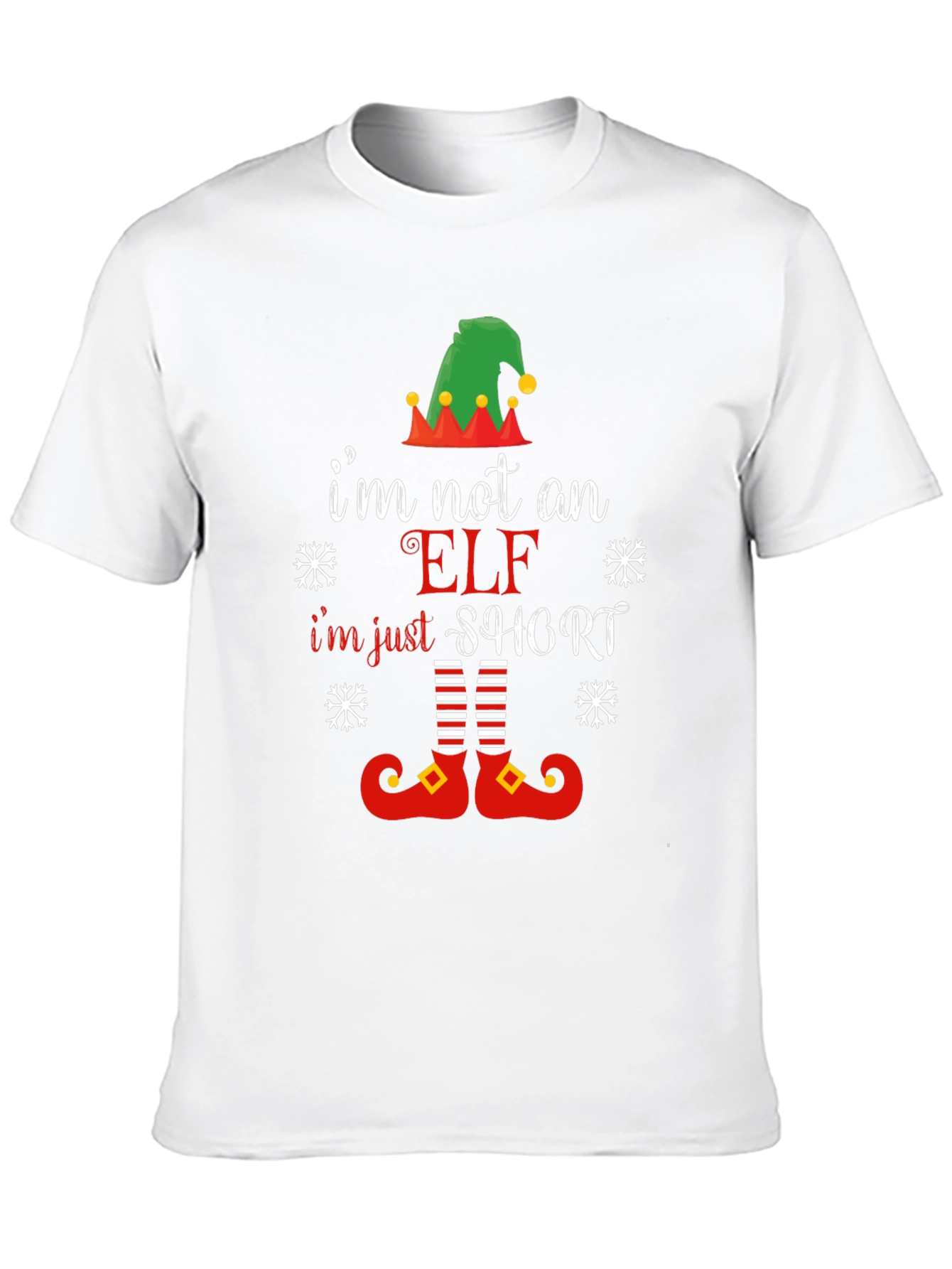 Im Not An Elf Im Just Short T-Shirt