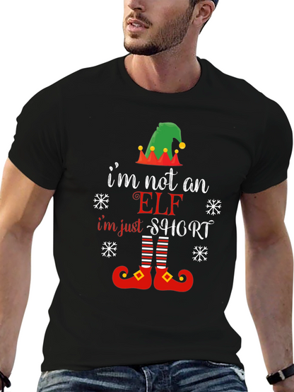 Im Not An Elf Im Just Short T-Shirt