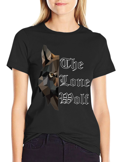 Lone Wolf Graphic Tee - Mens Black T-Shirt