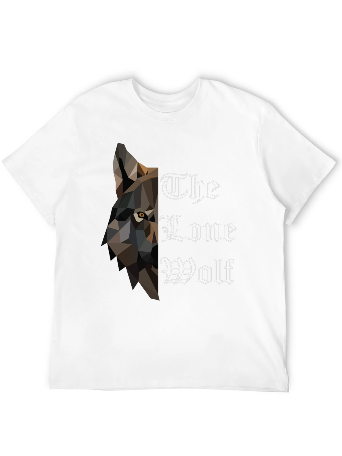 Lone Wolf Graphic Tee - Mens Black T-Shirt