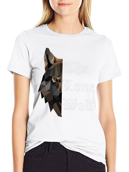 Lone Wolf Graphic Tee - Mens Black T-Shirt