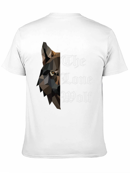 Lone Wolf Graphic Tee - Mens Black T-Shirt