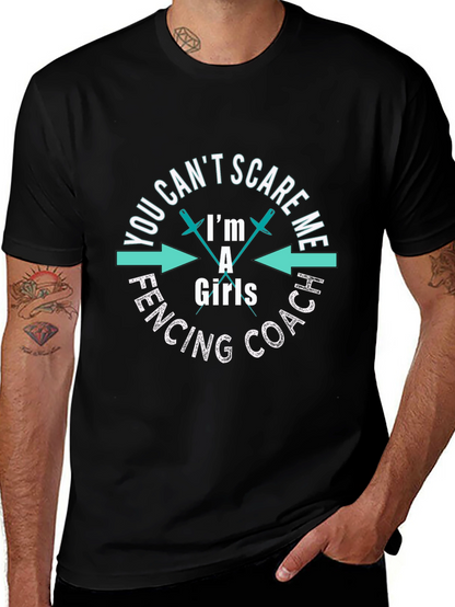 Funny Fencing Coach Girls T-Shirt