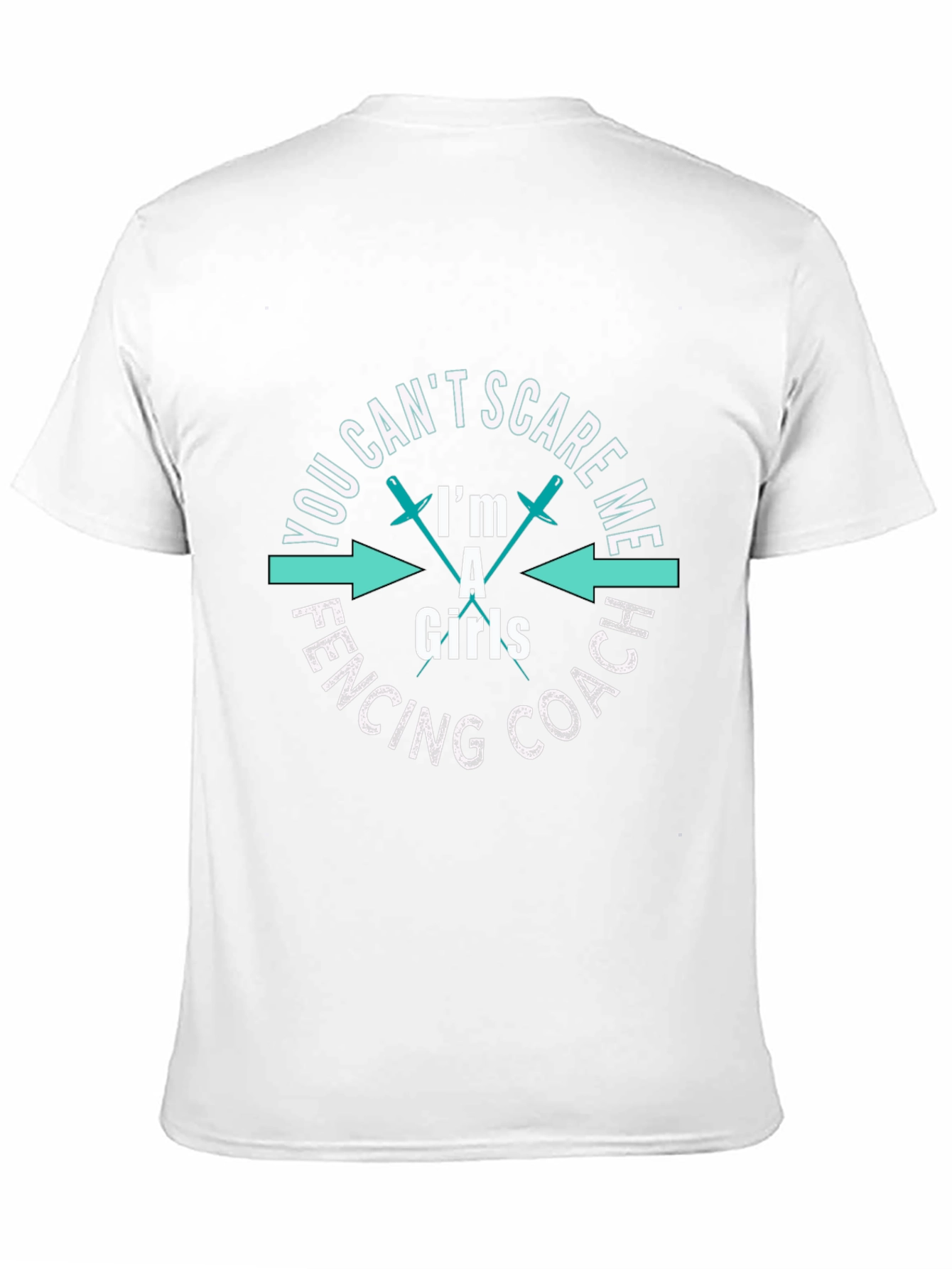 Funny Fencing Coach Girls T-Shirt