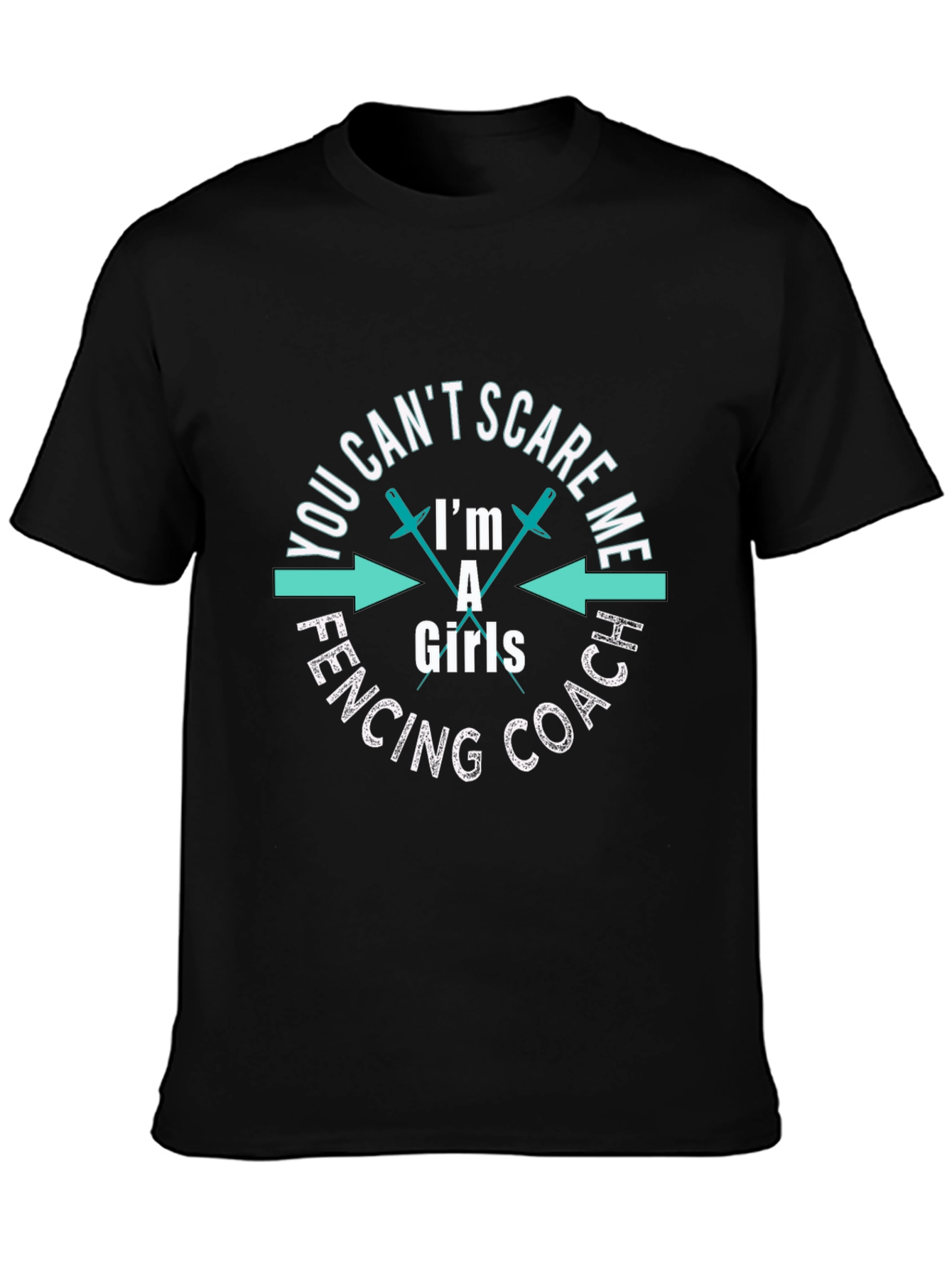 Funny Fencing Coach Girls T-Shirt