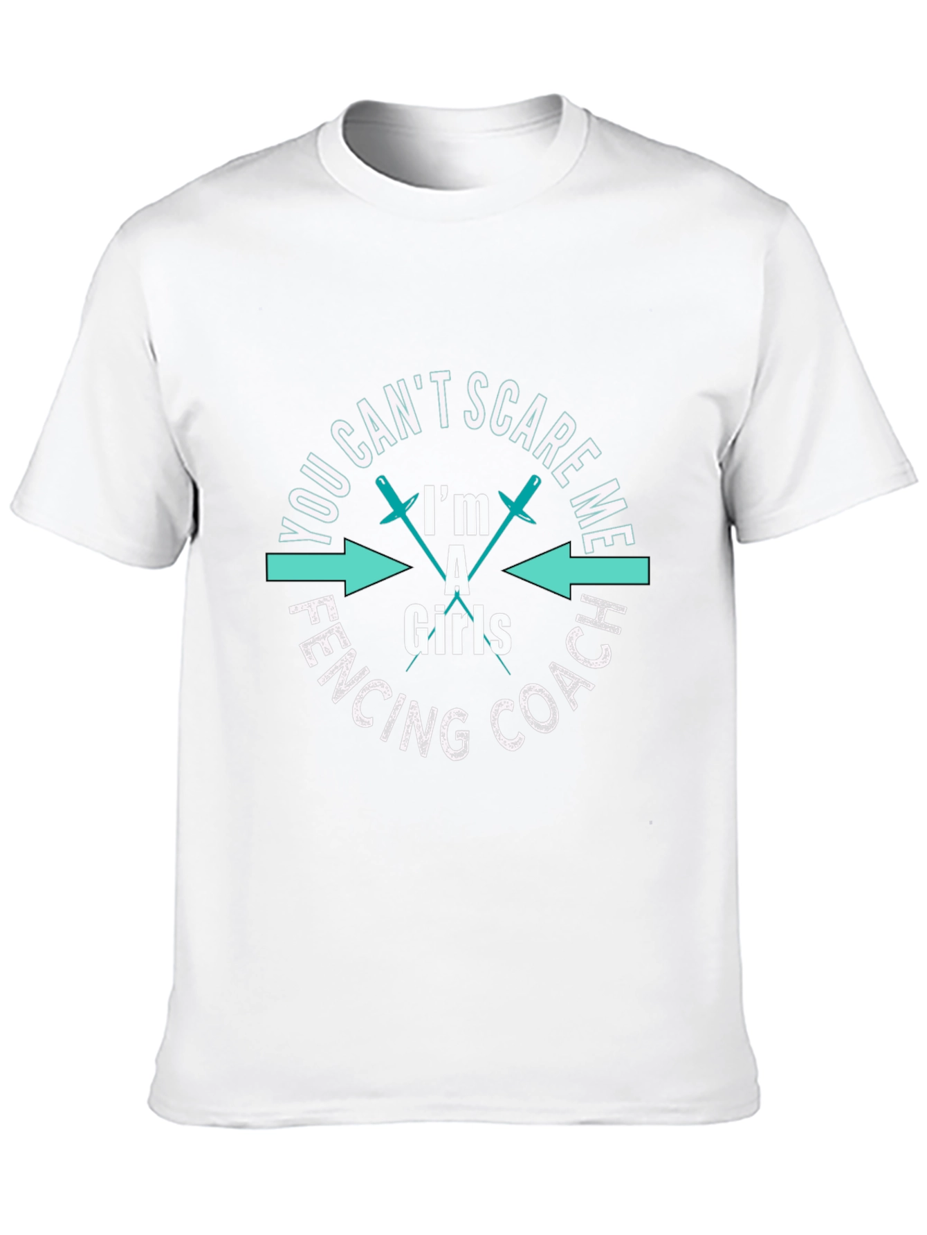 Funny Fencing Coach Girls T-Shirt