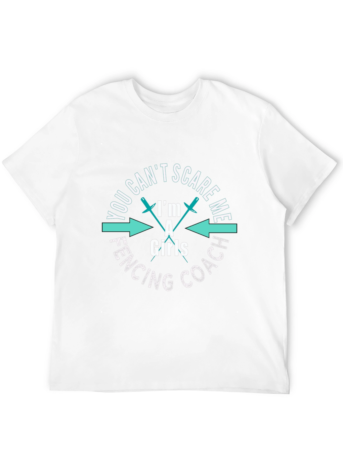 Funny Fencing Coach Girls T-Shirt