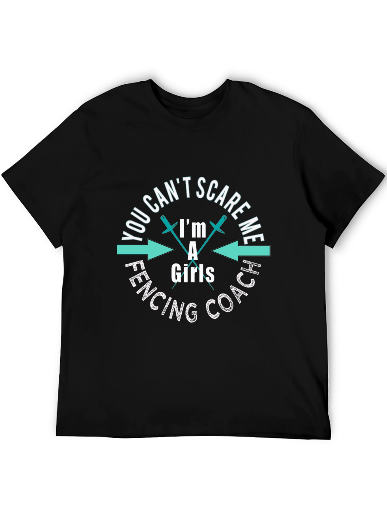Funny Fencing Coach Girls T-Shirt