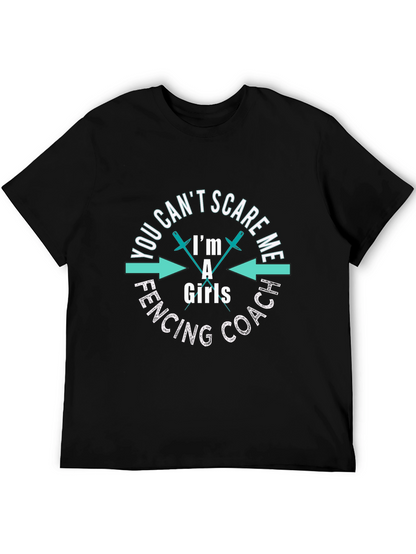 Funny Fencing Coach Girls T-Shirt