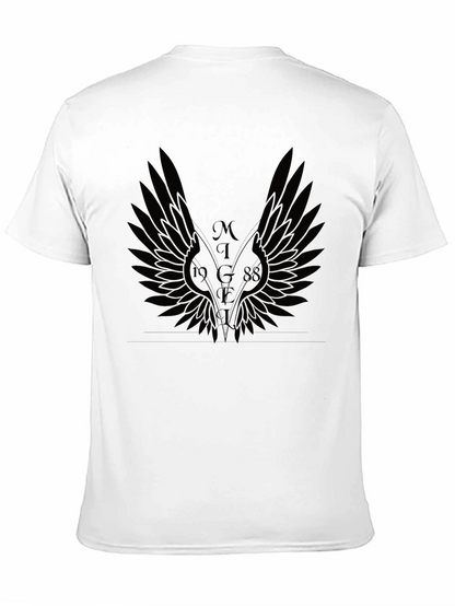 Angel Wings 1988 Black Graphic T-Shirt