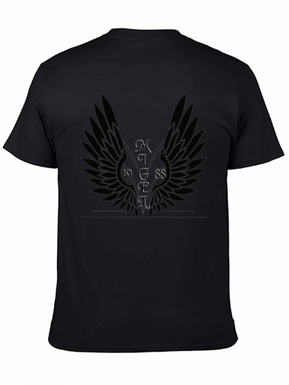 Angel Wings 1988 Black Graphic T-Shirt