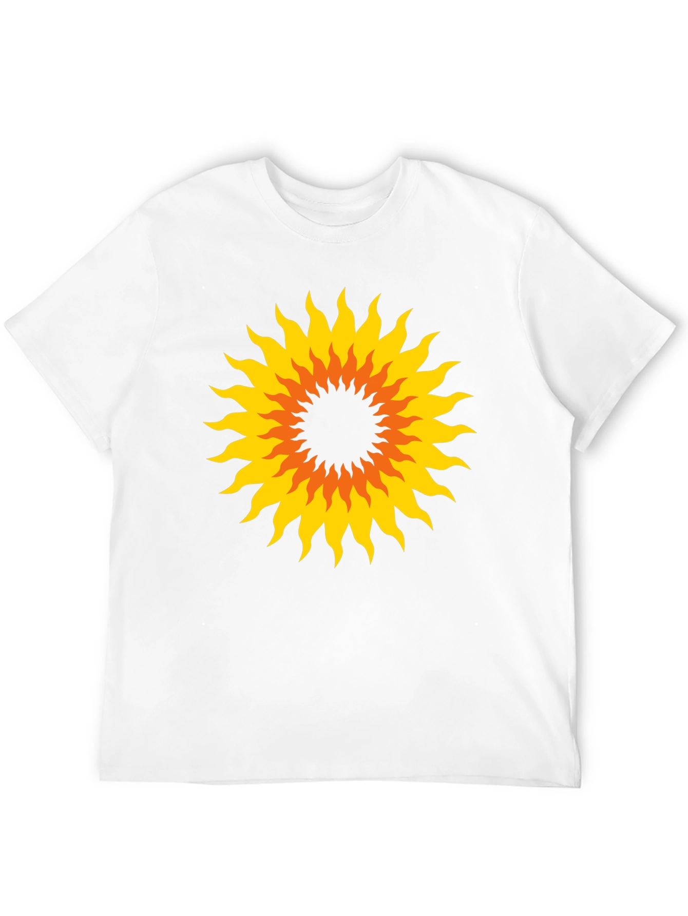 Sunburst Graphic Black T-Shirt