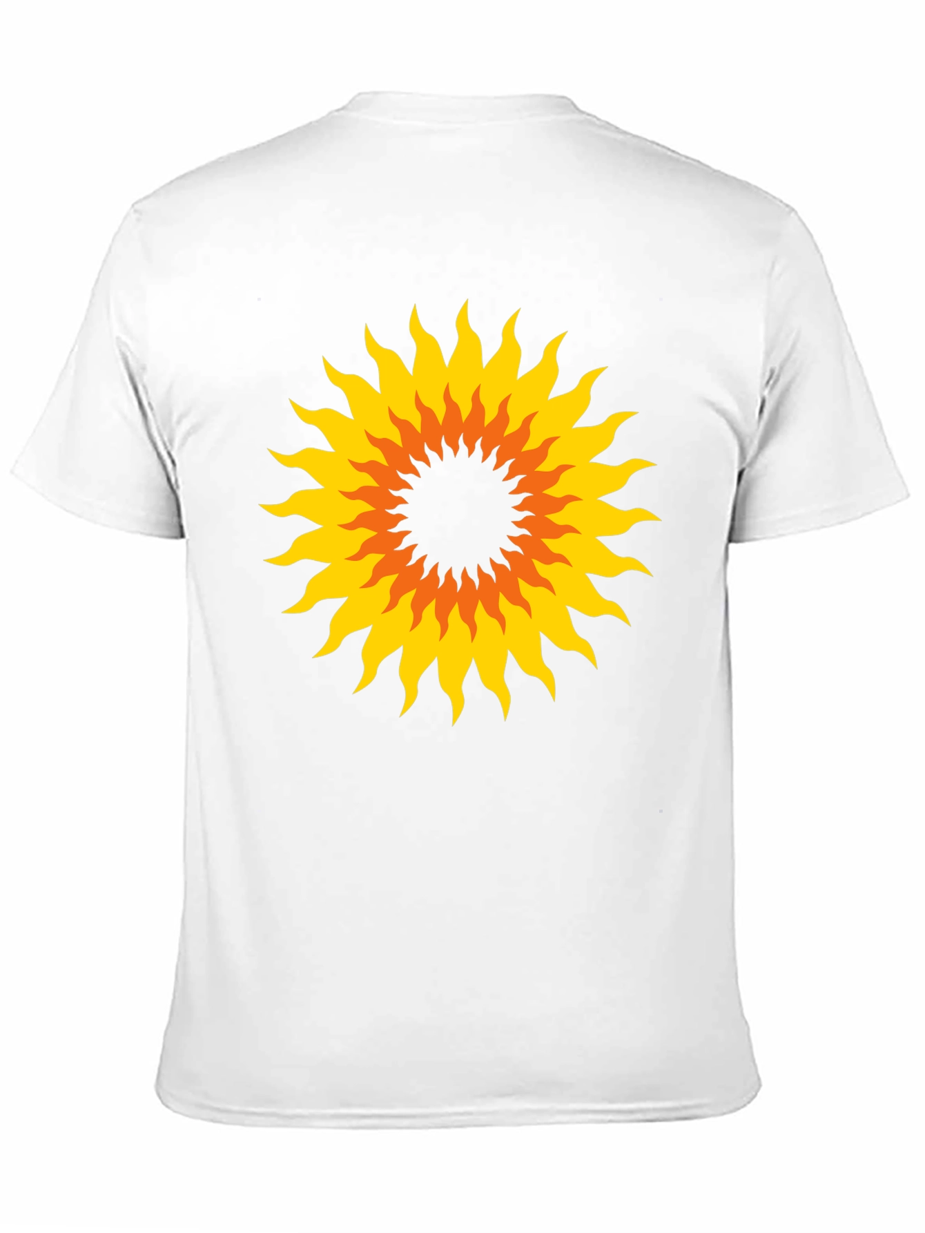 Sunburst Graphic Black T-Shirt