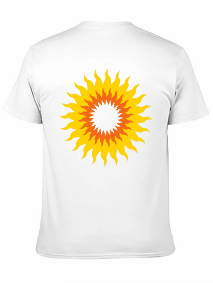Sunburst Graphic Black T-Shirt