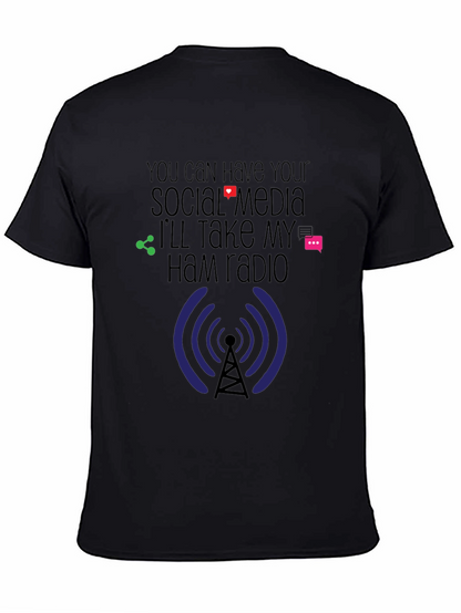 Ham Radio Social Media T-Shirt