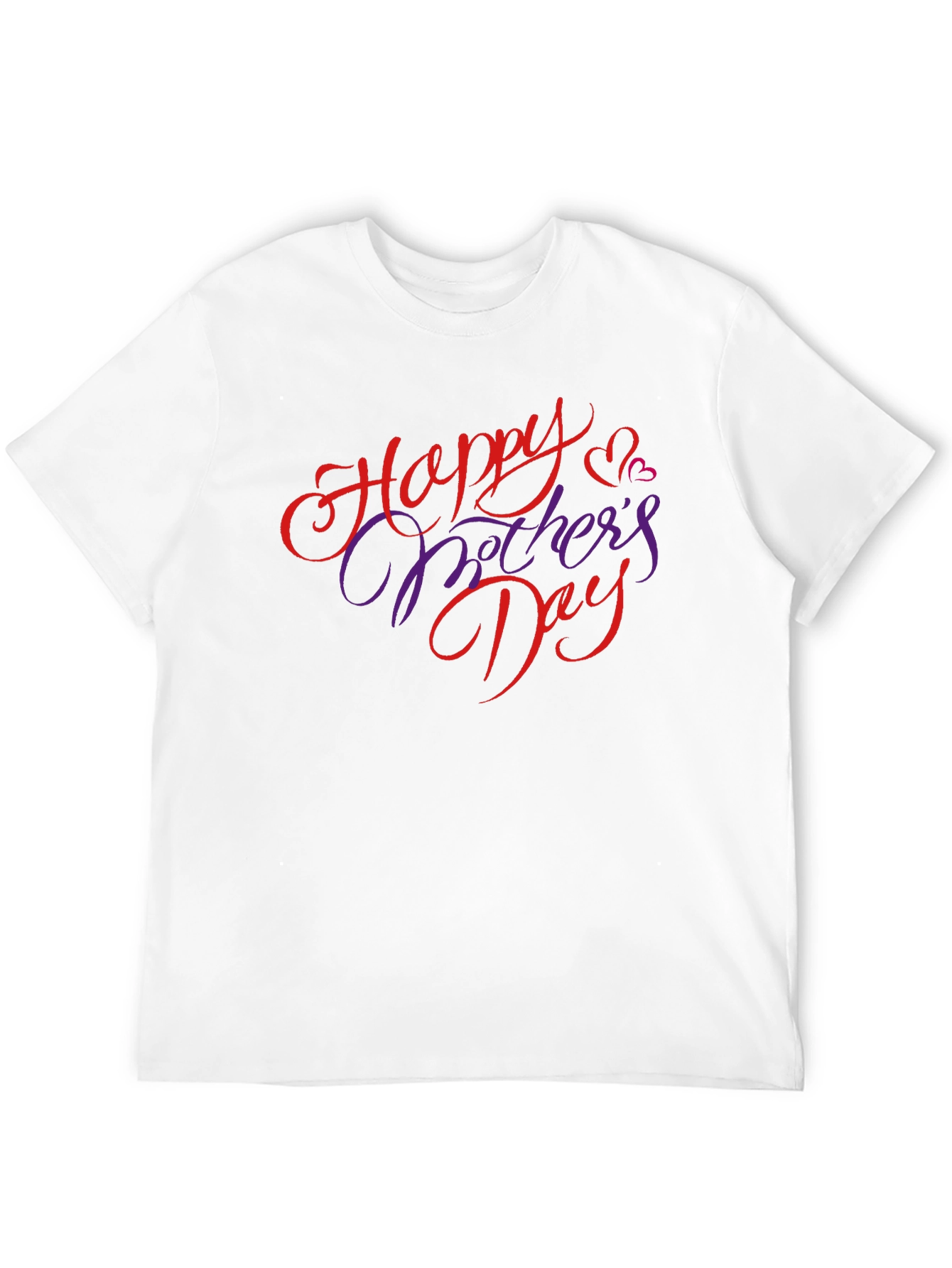 Happy Mothers Day Black T-Shirt