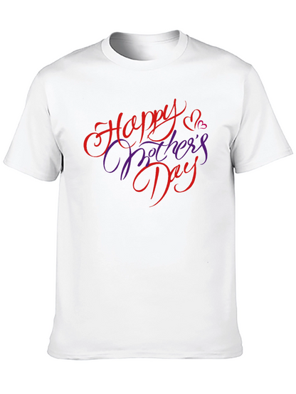 Happy Mothers Day Black T-Shirt
