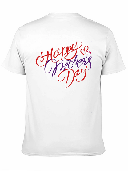 Happy Mothers Day Black T-Shirt