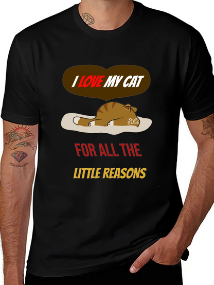 I Love My Cat T-Shirt