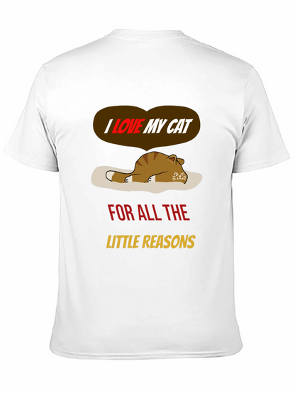 I Love My Cat T-Shirt