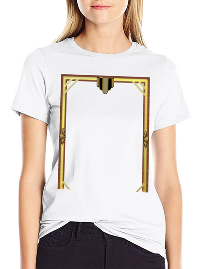 Art Deco Frame Graphic T-Shirt