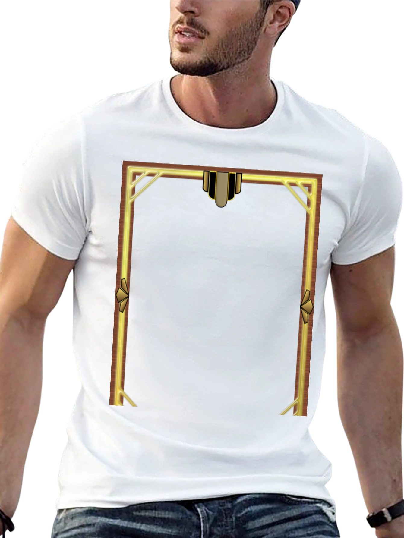 Art Deco Frame Graphic T-Shirt