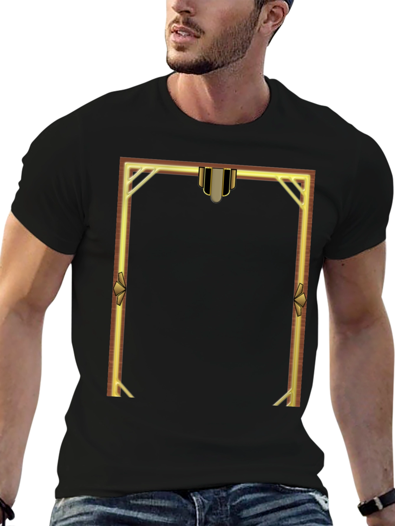Art Deco Frame Graphic T-Shirt