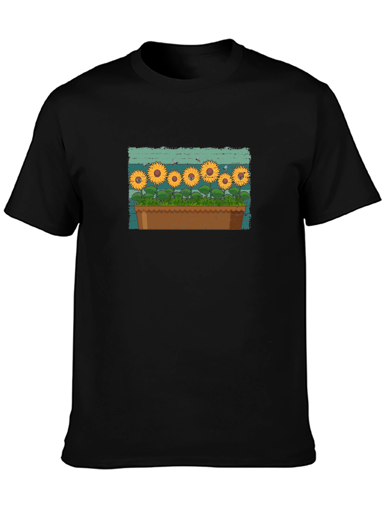 Sunflower Garden T-Shirt - Unique Graphic Tee