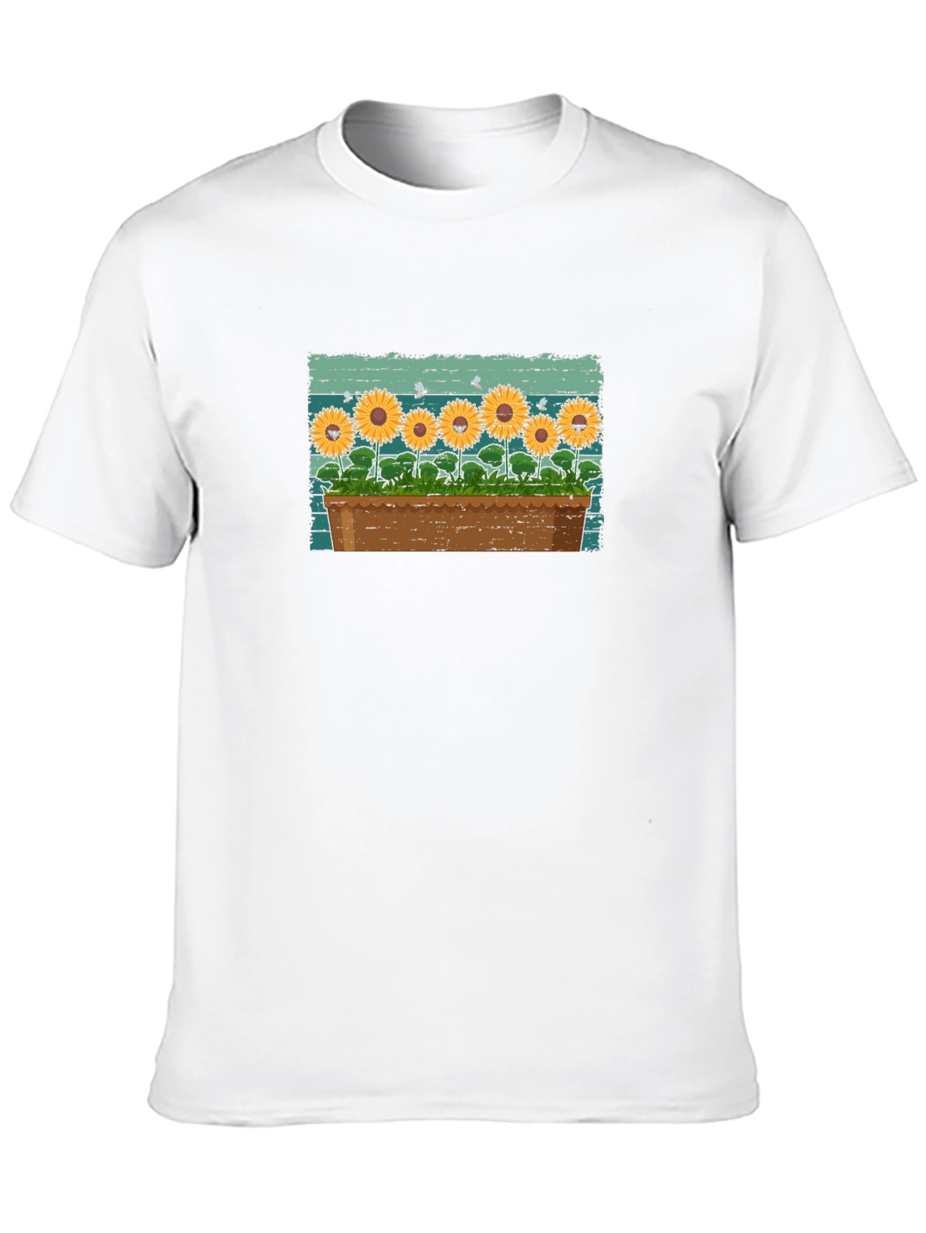 Sunflower Garden T-Shirt - Unique Graphic Tee
