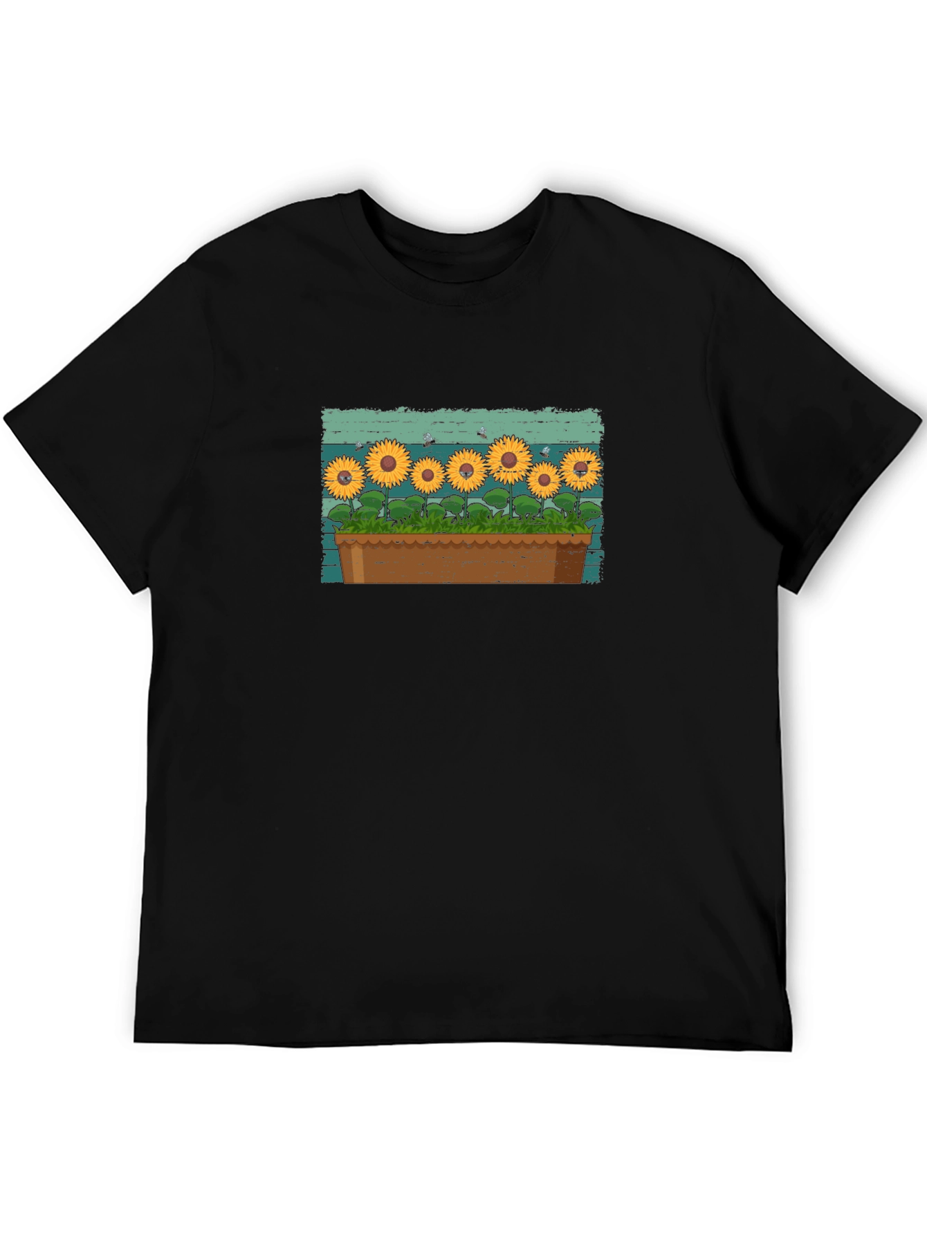 Sunflower Garden T-Shirt - Unique Graphic Tee