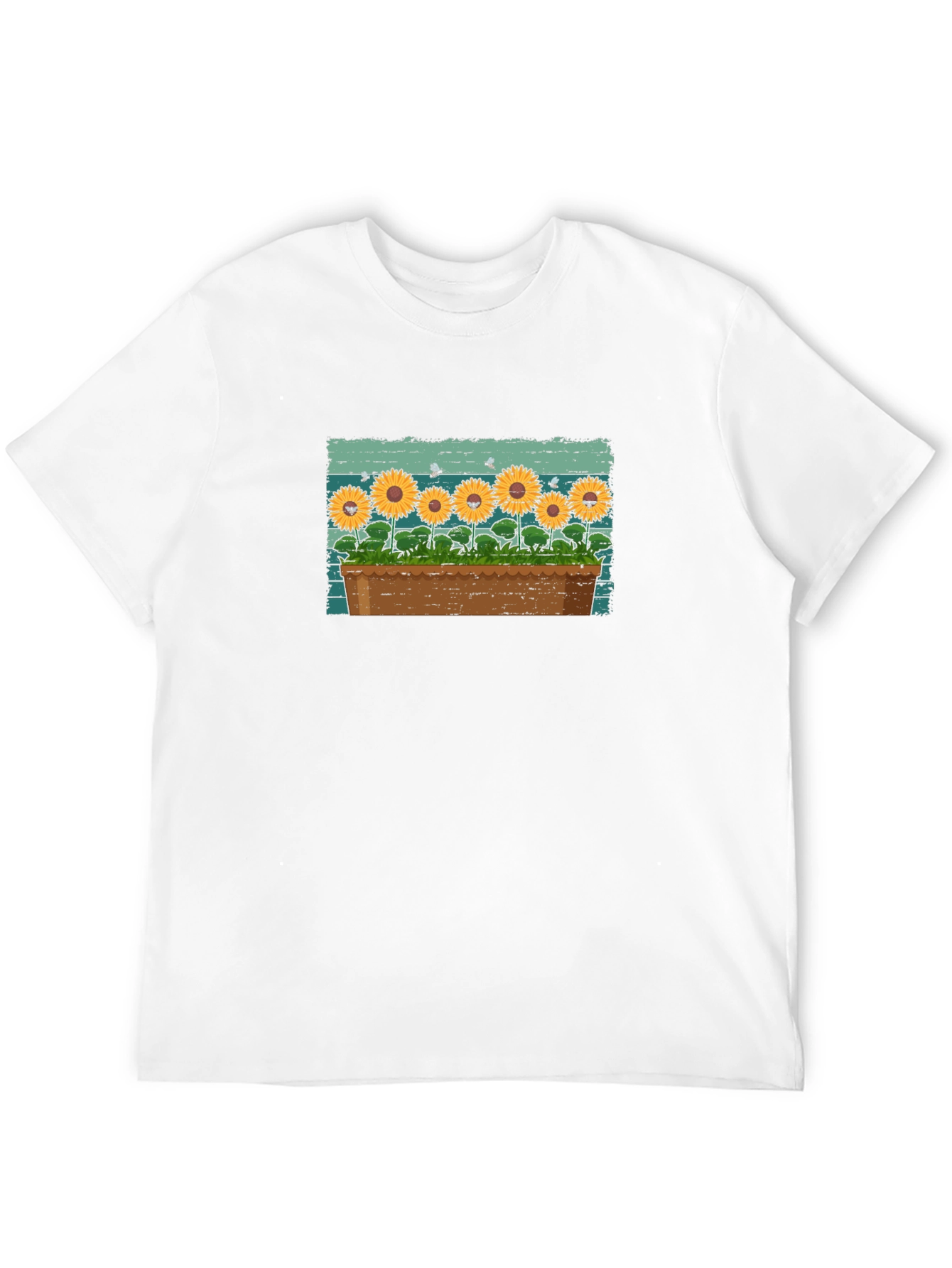 Sunflower Garden T-Shirt - Unique Graphic Tee