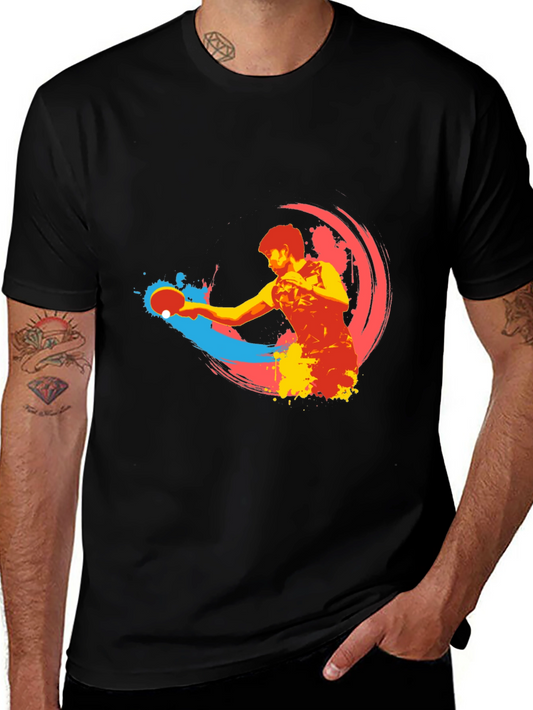 Ping Pong Player Graphic T-Shirt - Stylish & Unique