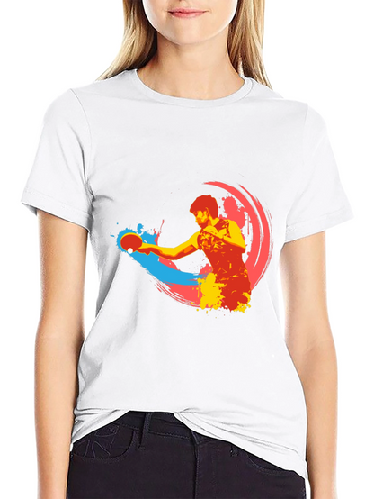 Ping Pong Player Graphic T-Shirt - Stylish & Unique