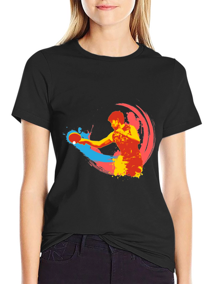 Ping Pong Player Graphic T-Shirt - Stylish & Unique