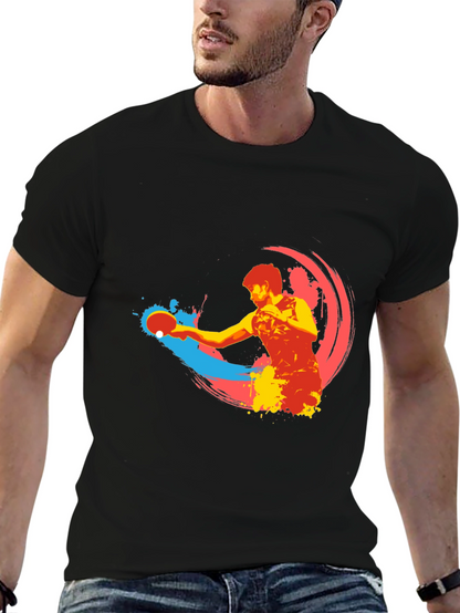 Ping Pong Player Graphic T-Shirt - Stylish & Unique