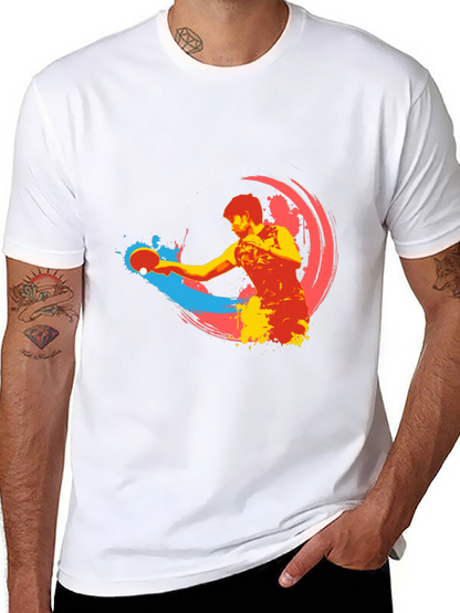 Ping Pong Player Graphic T-Shirt - Stylish & Unique