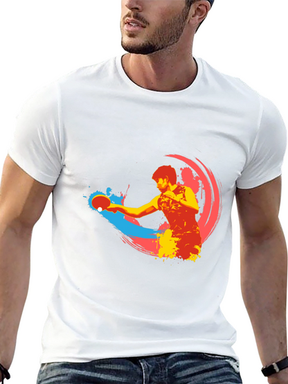 Ping Pong Player Graphic T-Shirt - Stylish & Unique