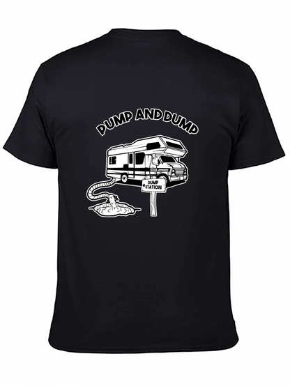 Pump and Dump RV Humor Graphic Tee