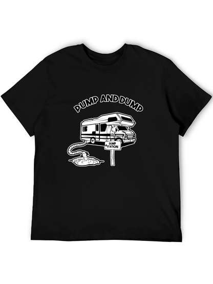 Pump and Dump RV Humor Graphic Tee