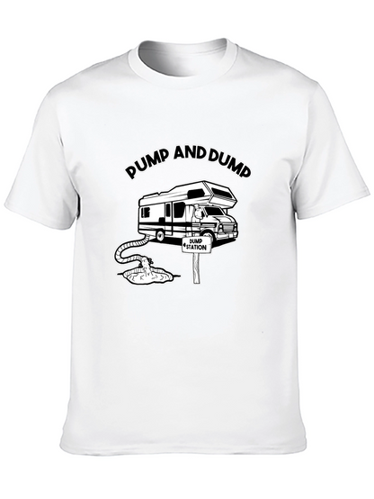 Pump and Dump RV Humor Graphic Tee