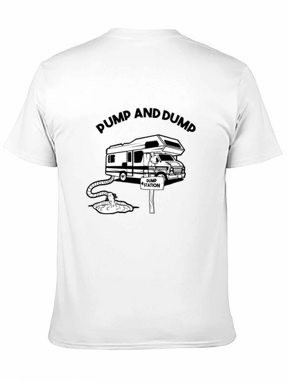 Pump and Dump RV Humor Graphic Tee
