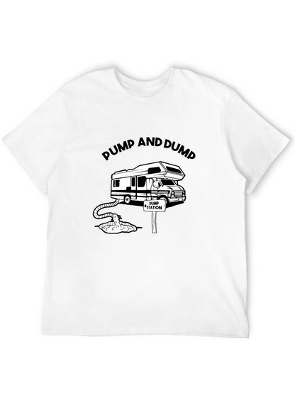 Pump and Dump RV Humor Graphic Tee