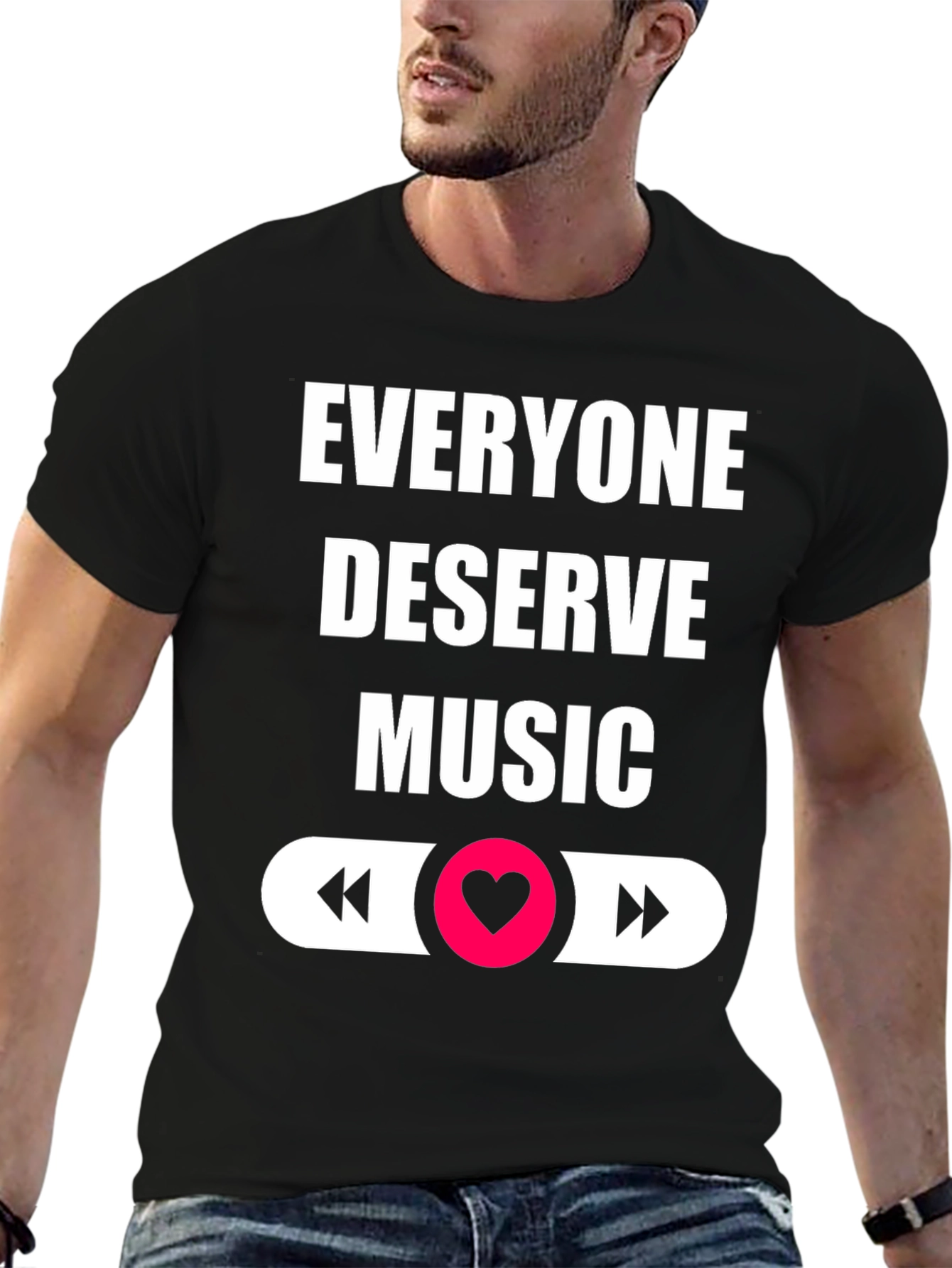 Music Lover T-Shirt - Everyone Deserves Music