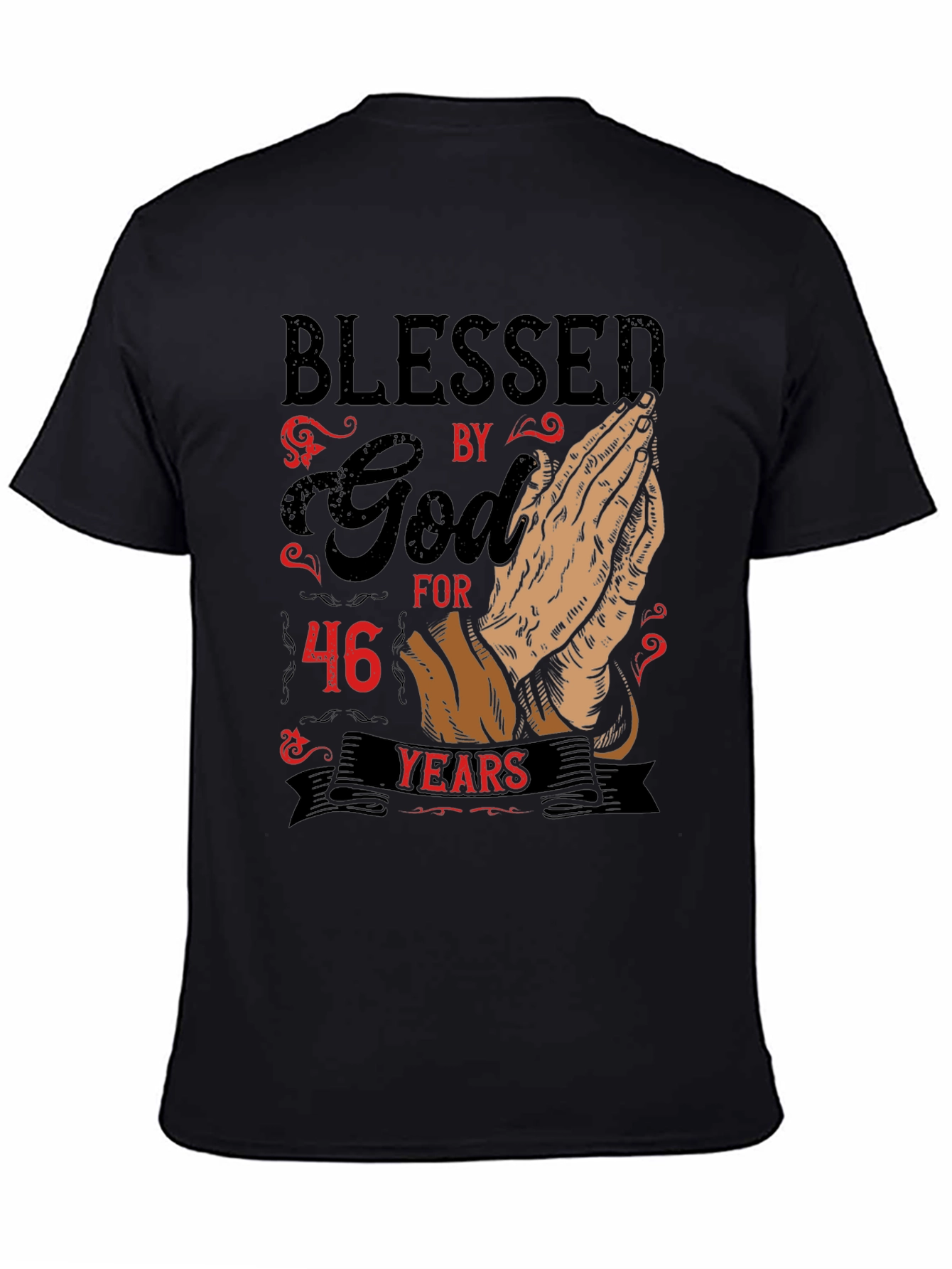 Blessed by God for 46 Years Graphic Tee