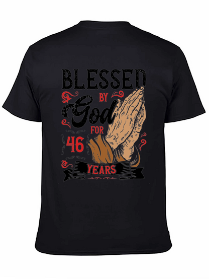 Blessed by God for 46 Years Graphic Tee
