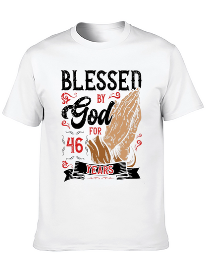 Blessed by God for 46 Years Graphic Tee