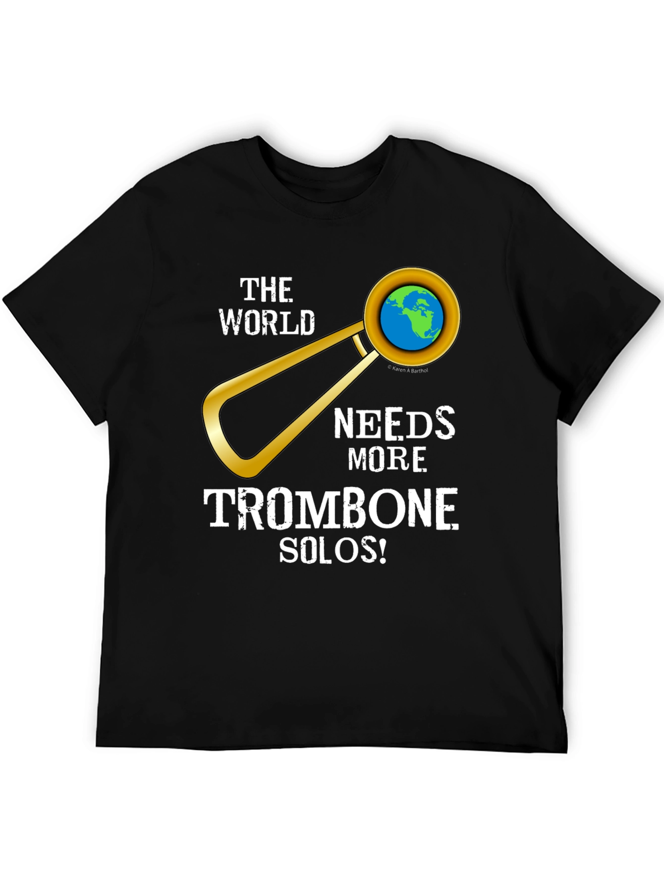 Trombone Solos Graphic T-Shirt