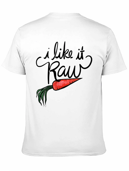 I Like it Raw Funny Carrot Pun T-Shirt