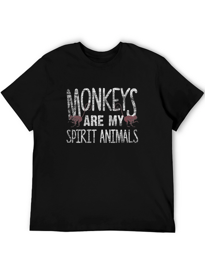 Monkeys Are My Spirit Animals T-Shirt