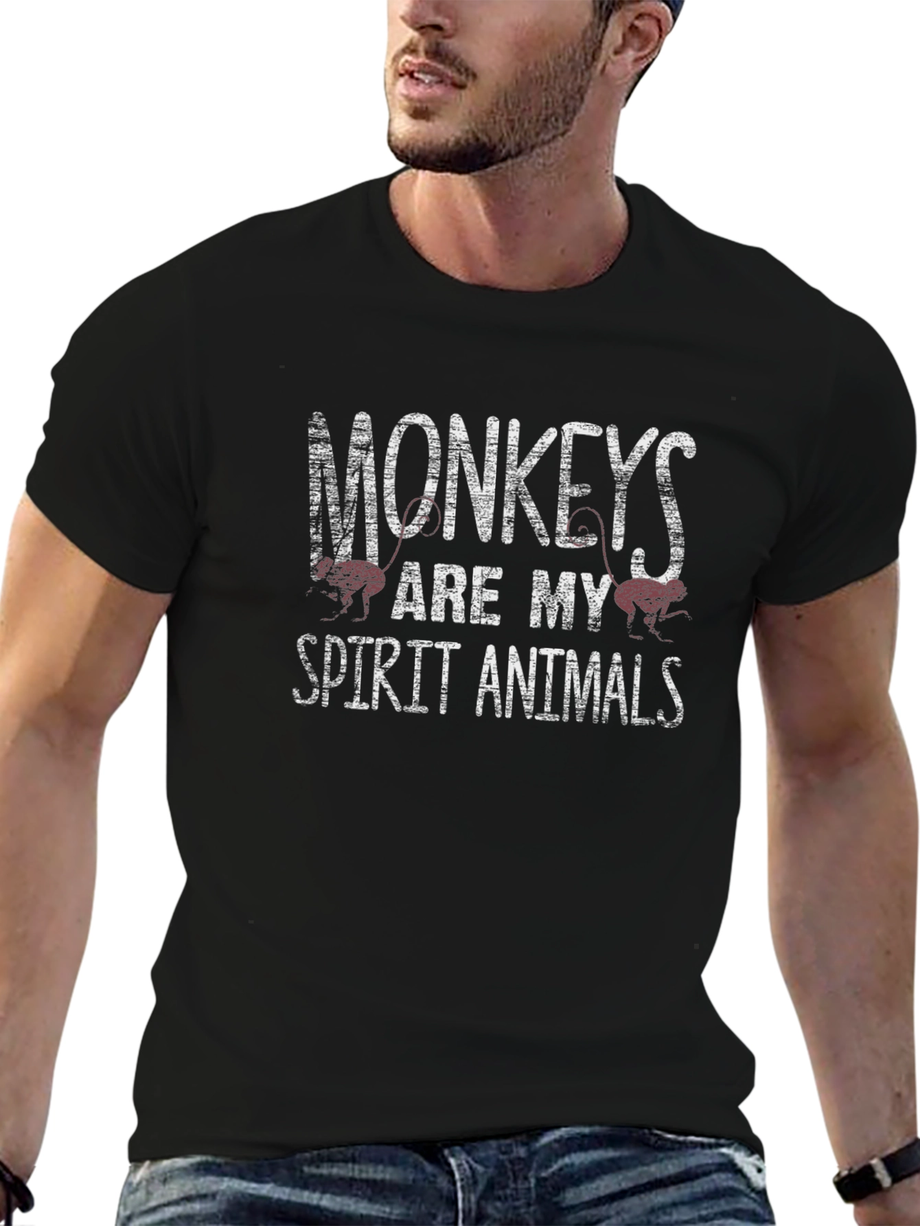 Monkeys Are My Spirit Animals T-Shirt
